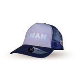 Ajman Cap _ Sliver & Navy