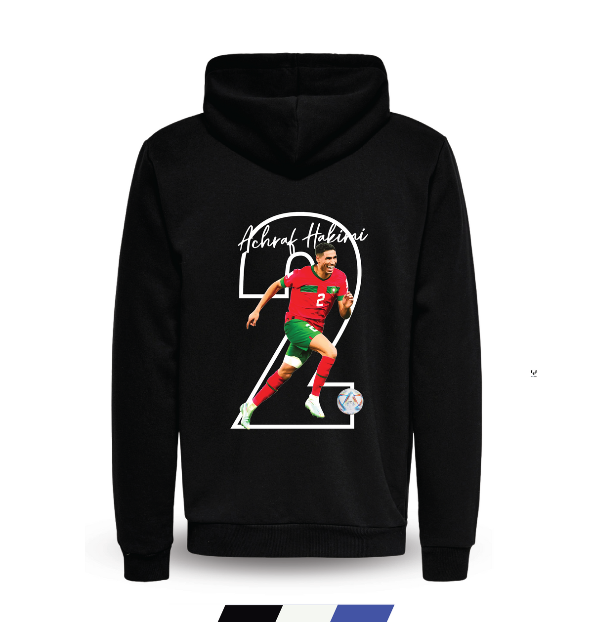 Achraf Hakimi Hoodie Jacket 1-pc Only (Kids 10-Years Black)