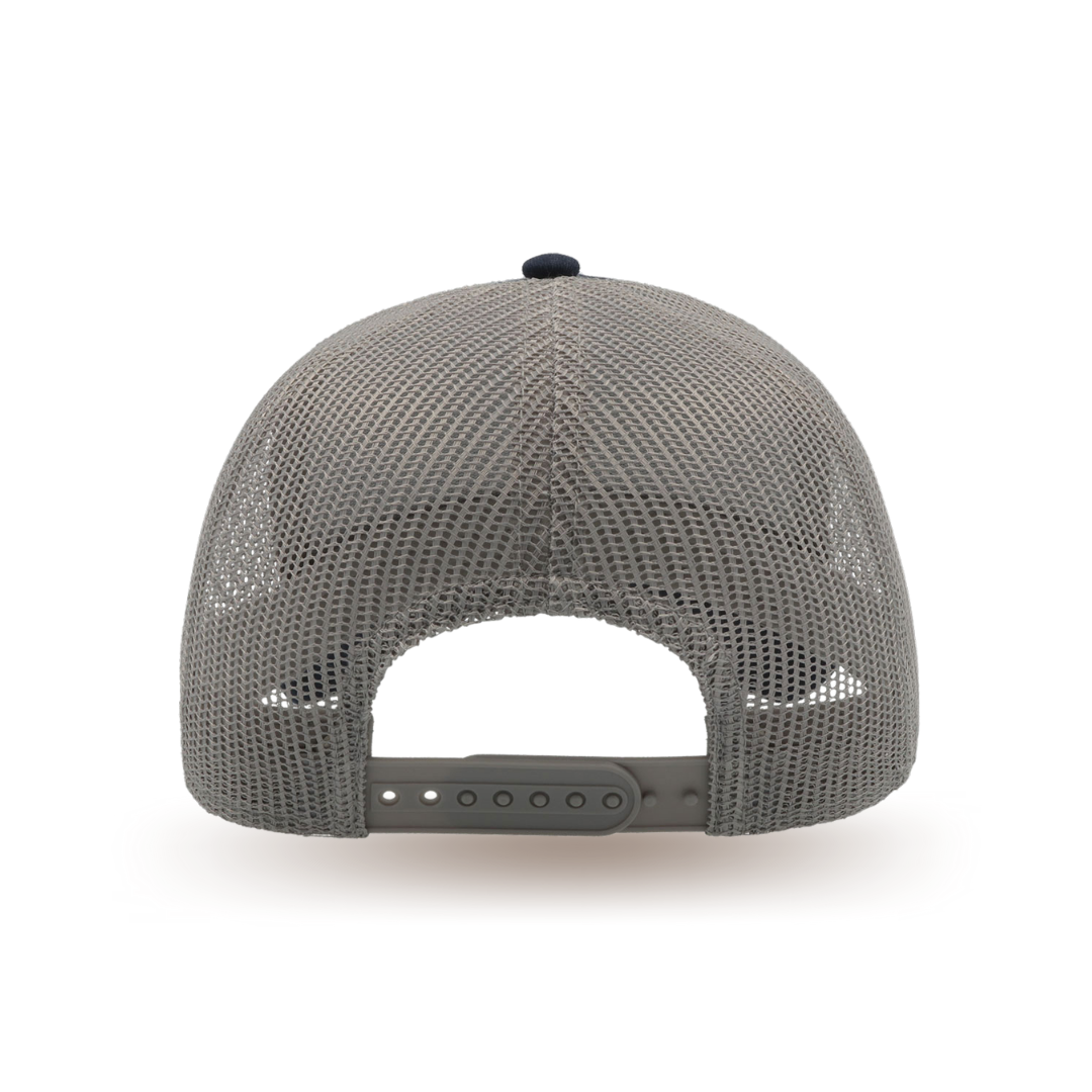 Number 1 Cap
Navy & Gray