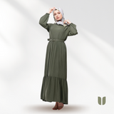 Arabic Dresses For Women -Olive