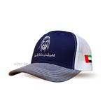 Sheikh Zayed 
NAVY-GREY MELANGE-WHITE