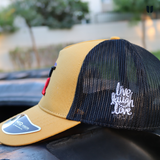 GT R Cap MUSTARD-BLACK