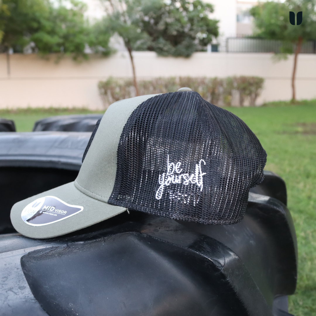 Number 3 Cap
OLIVE-BLACK