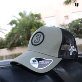 Number 3 Cap
OLIVE-BLACK