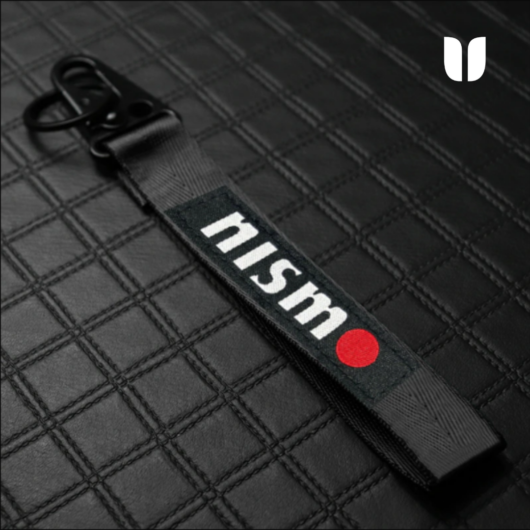 NISMO Black KEYCHAIN WITH METAL KEY RING