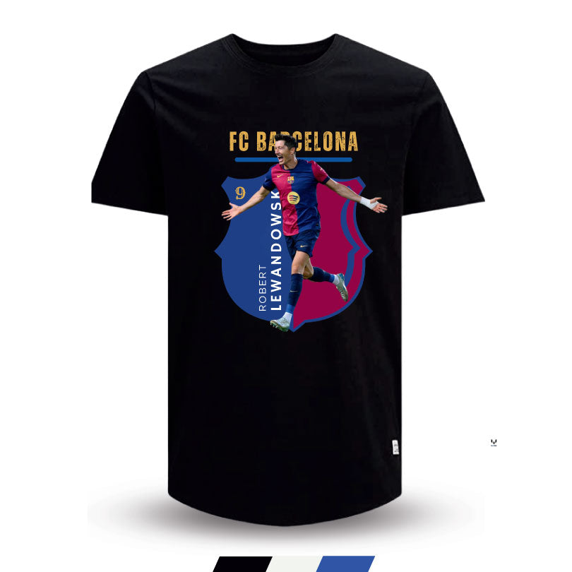 Robert Lewandowski (FC Barcelona) Cotton T-Shirt