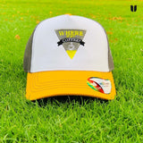 Coffee Time Cap GRAY-YELLOW