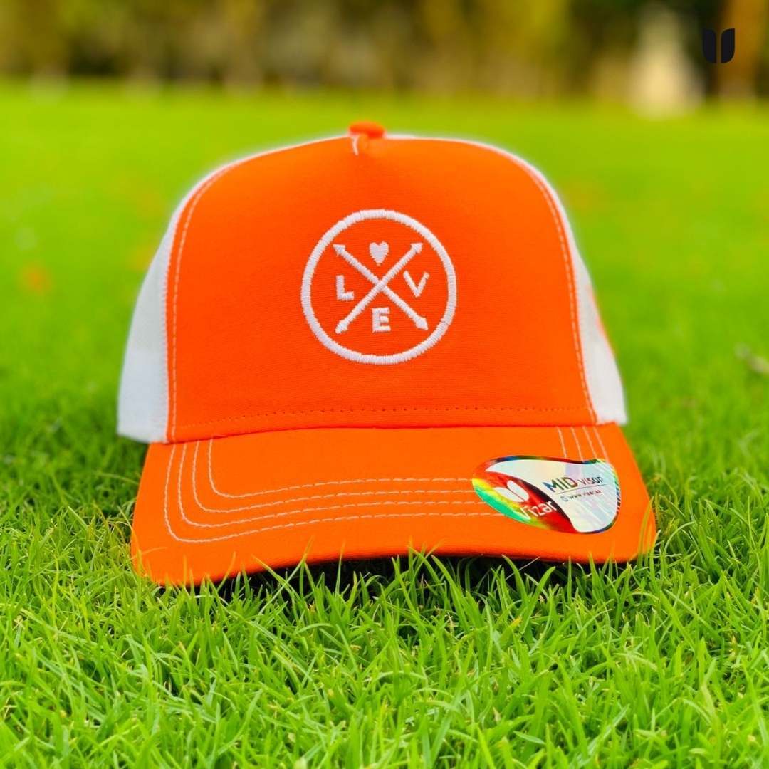 Balance Cap_ ORANGE-WHITE