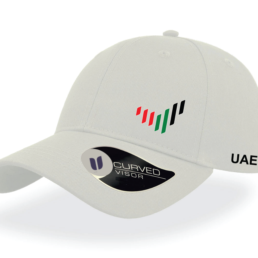 UAE Flag Cap White – vizer Store