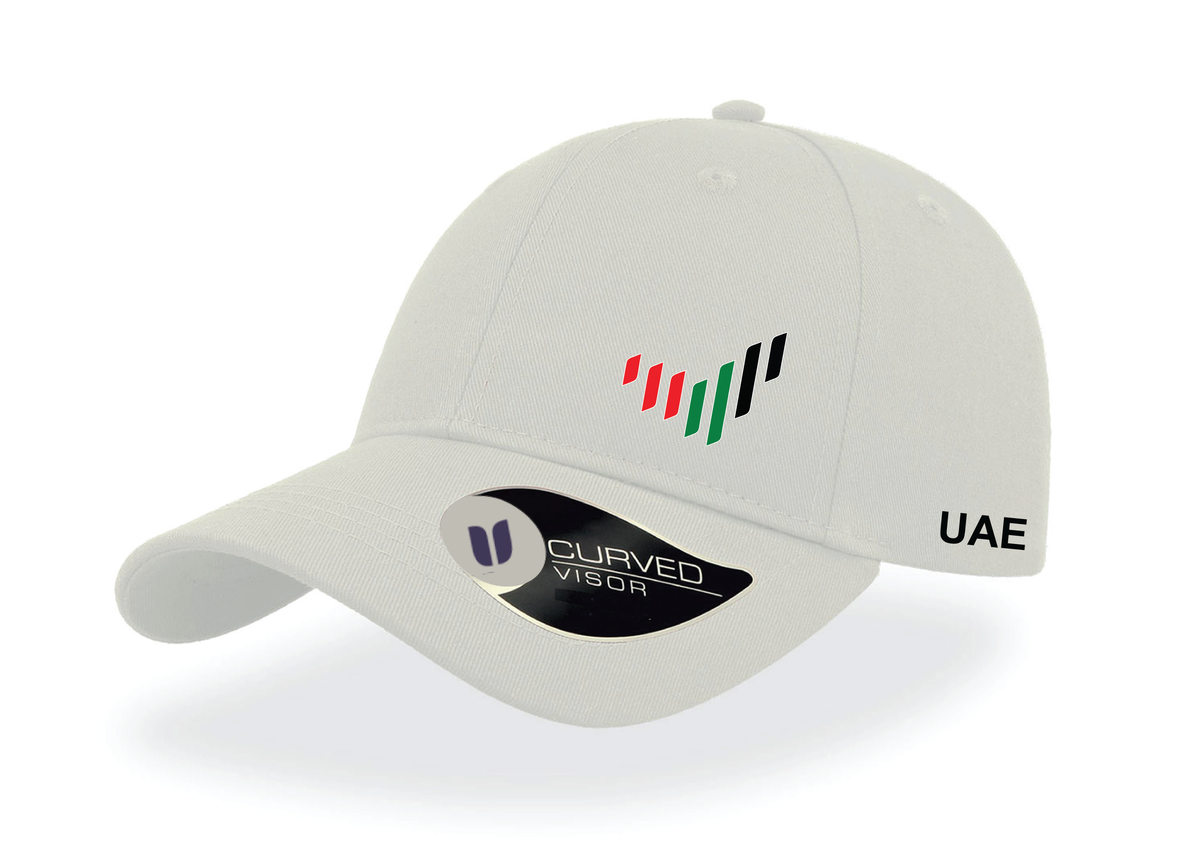 UAE Flag Cap White