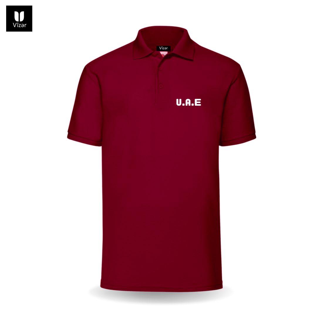 UAE Polo _Maroon