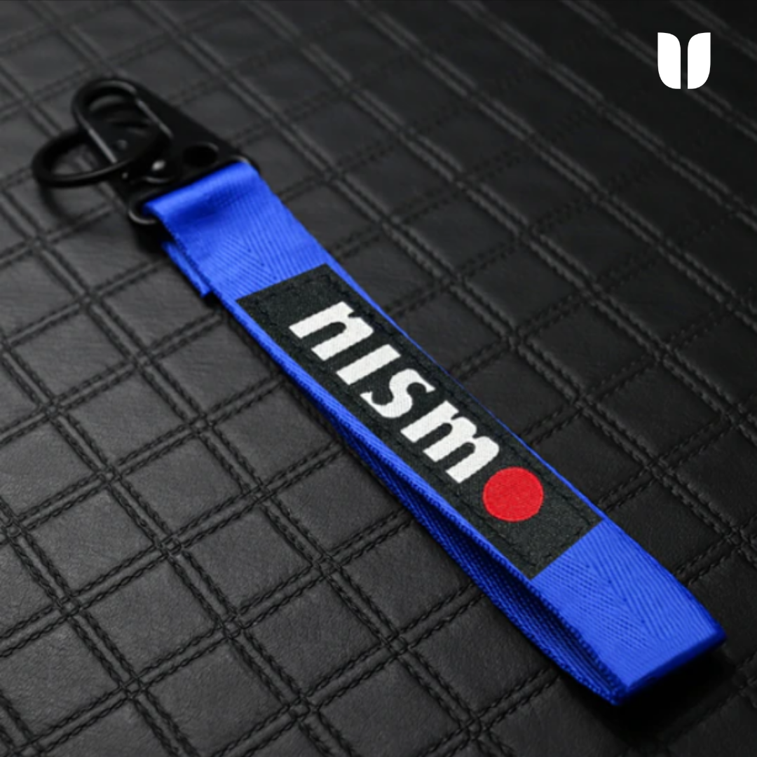 NISMO Blue KEYCHAIN WITH METAL KEY RING