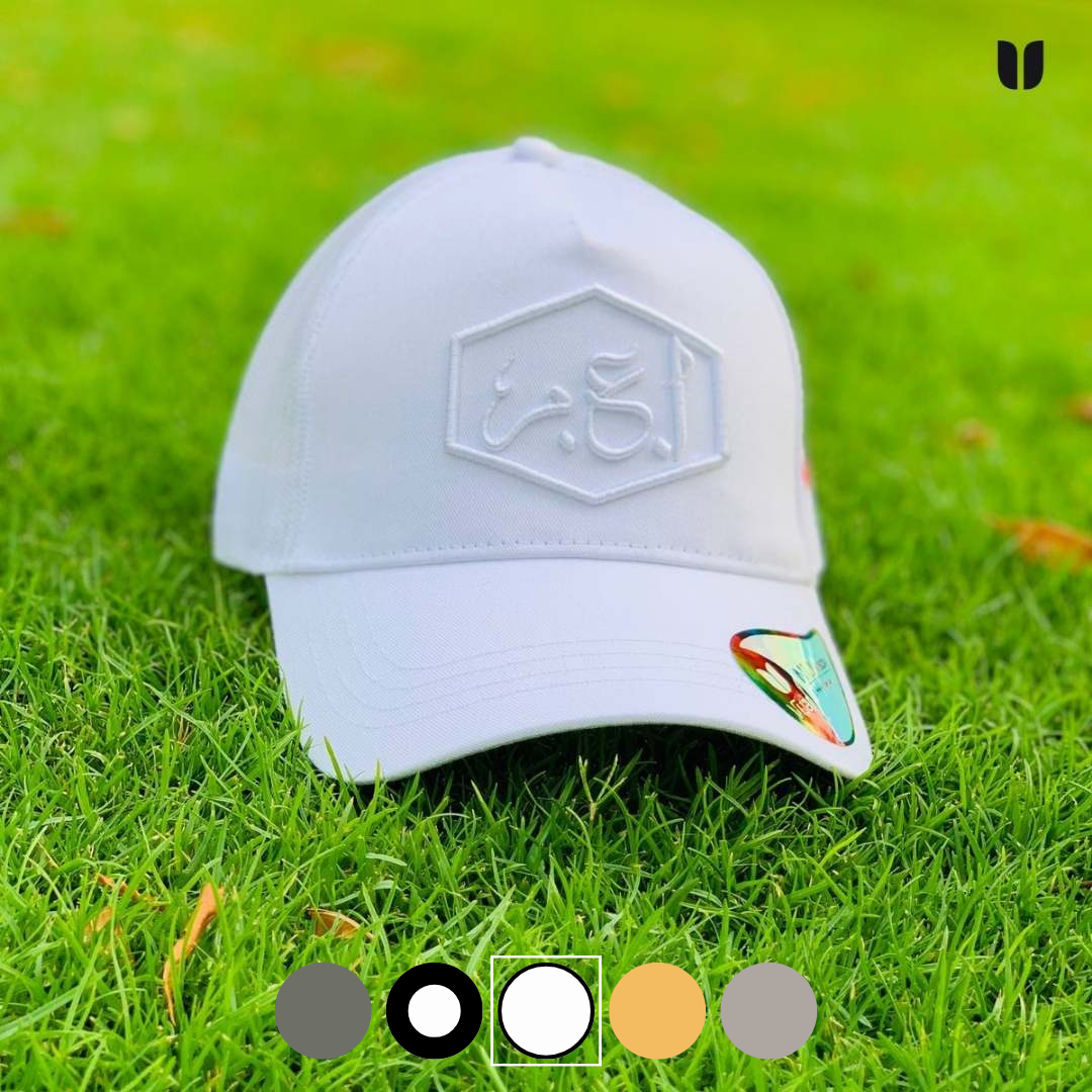 أ ع م Cap Colors White