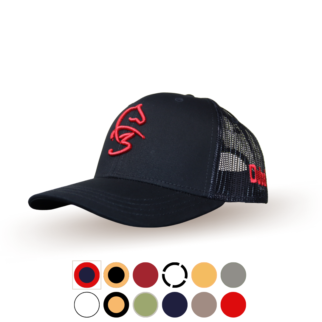 F3 Cap Colors Black-Red