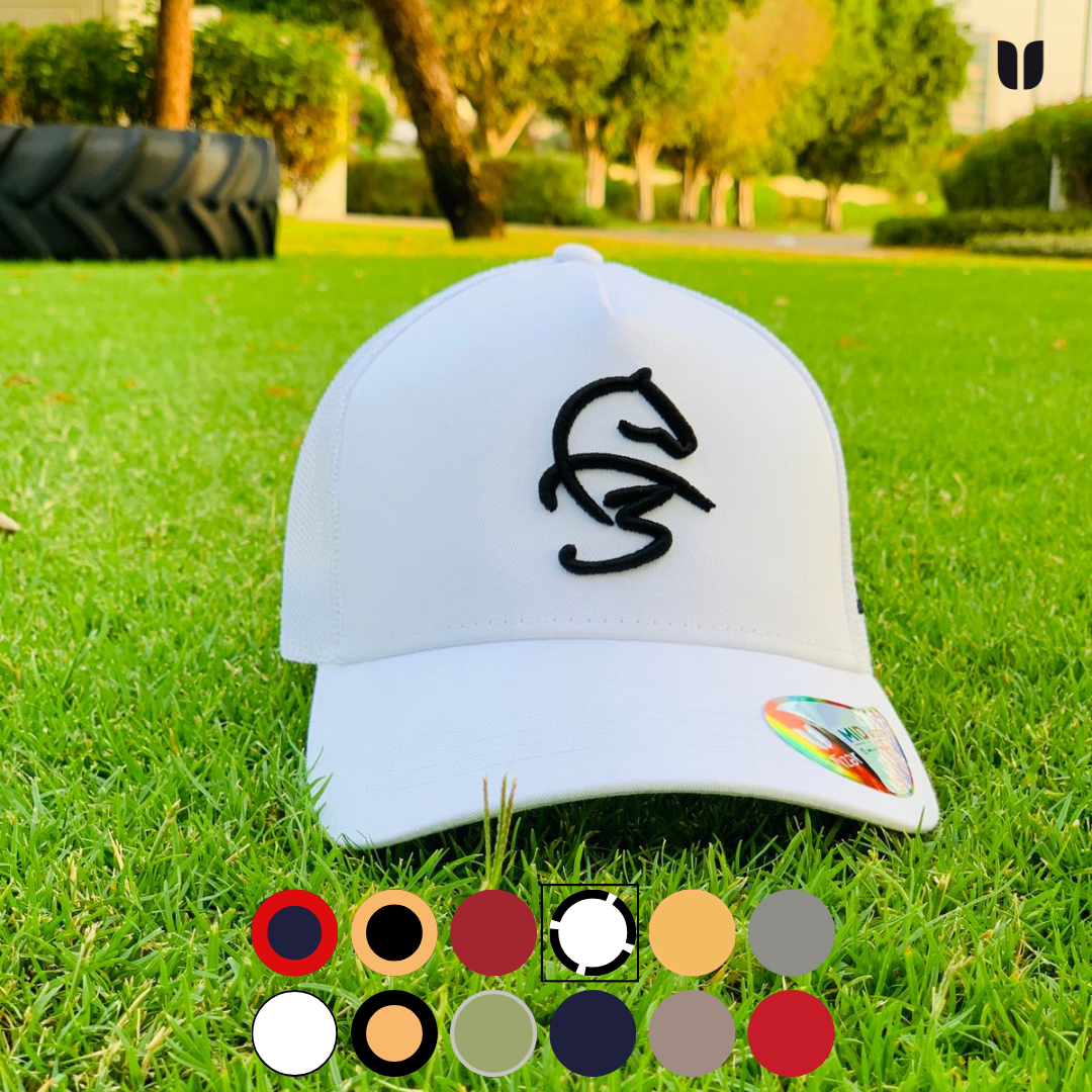 F3 Cap Colors White-Black