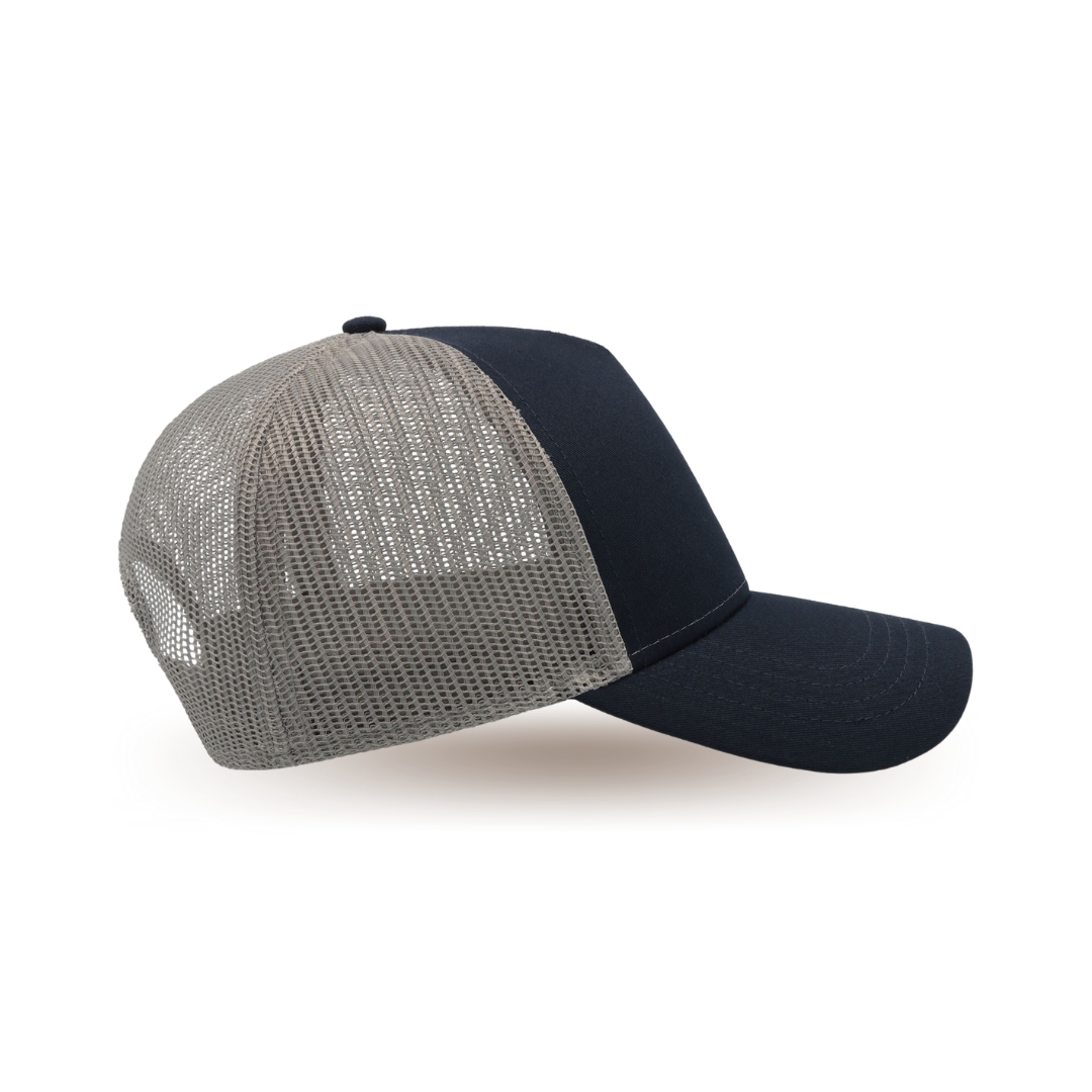 Customize your Cap Colors Navy- Gray Net