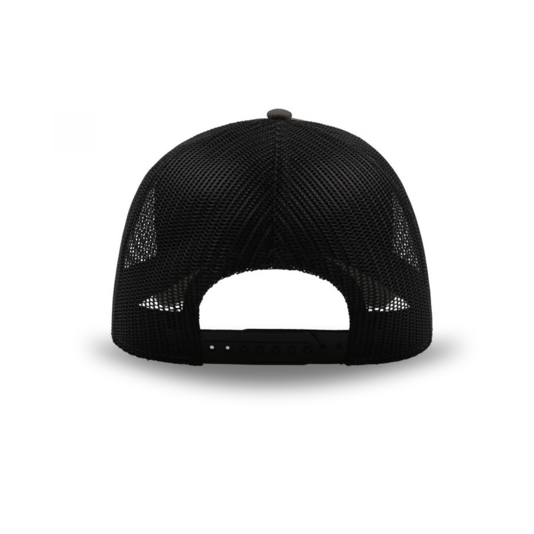 Geometric falcon cap _ Gray & Black