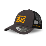 Dream BIG Cap _ Drak Gray & Black