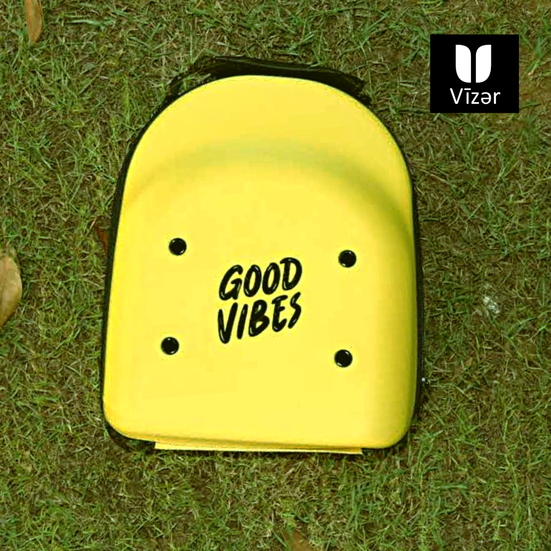 Caps Bag_ Good Vibes Yellow