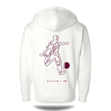 Qatar Hoodie Jacket _ White