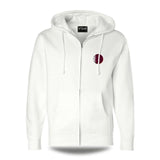 Qatar Hoodie Jacket _ White