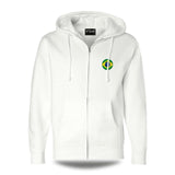 Brazil Hoodie Jacket _ White