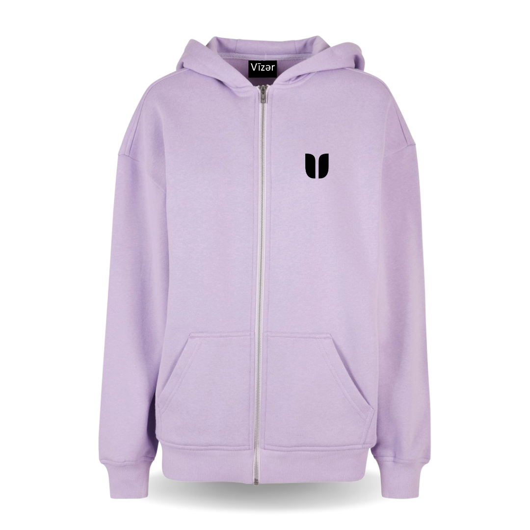 Tulip Hoodie Jacket  + Cap_ Light Purple