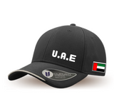 UAE Hoodie Jacket  + Cap _ Dark Gray