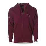 Falcon Hoodie Jacket  _ Burgundy