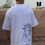 Falcon Oversized T-shirt & Short Set _White