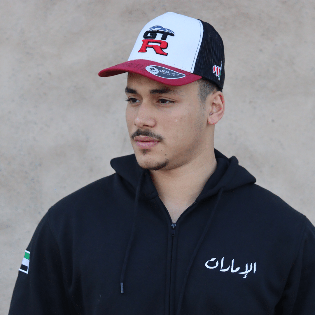 Gettr Cap GT R Cap RED-BLACK – vizer Store