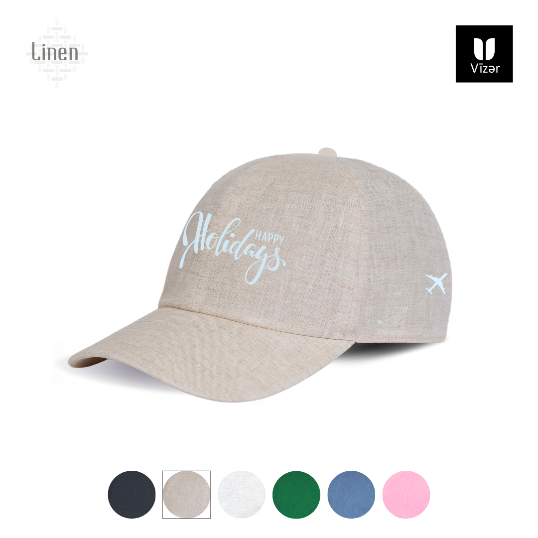 Holiday linen Cap Colors Beige