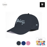 Kids Holiday linen Cap