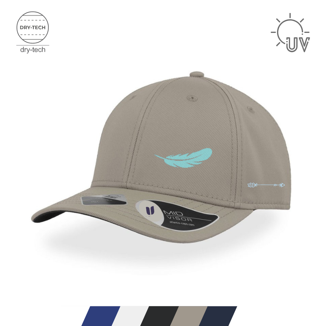 Feather Cap _ UPF50+ Colors Light Gray