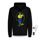R9 Ronaldo Hoodie Jacket 1-pc Only (Kids 10-Years Black)