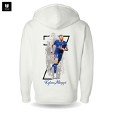 Mbappé Hoodie Jacket 1-pc Only (Kids 16-Years white)