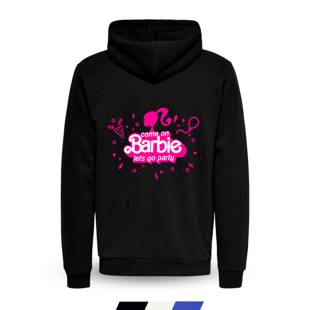 Barbie
Hoodie Jacket. Colors Black