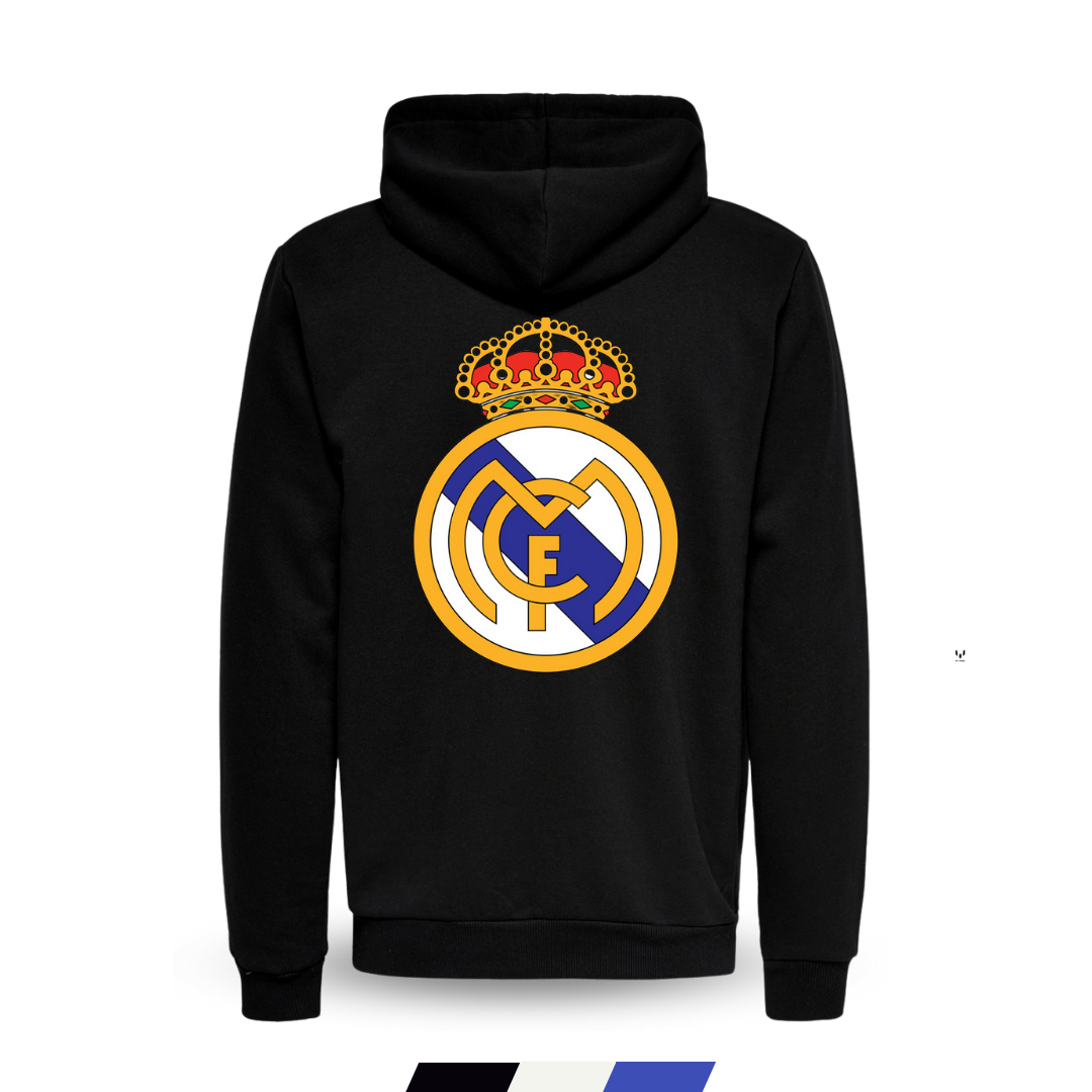 Real Madrid Hoodie Jacket 1-pc Only (Kids 12-Years Black)