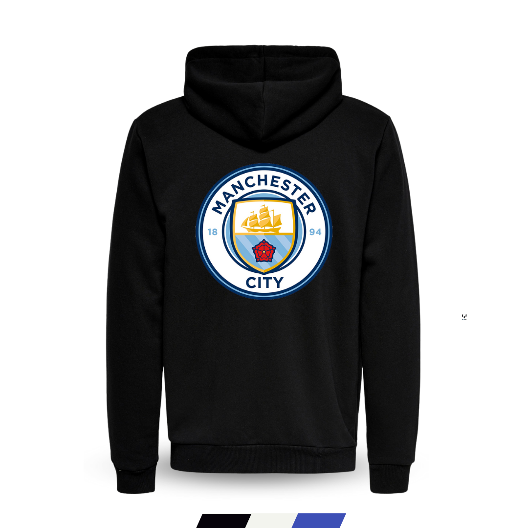 Manchester City Hoodie Jacket 1-pc Only (Kids 14-Years Black)