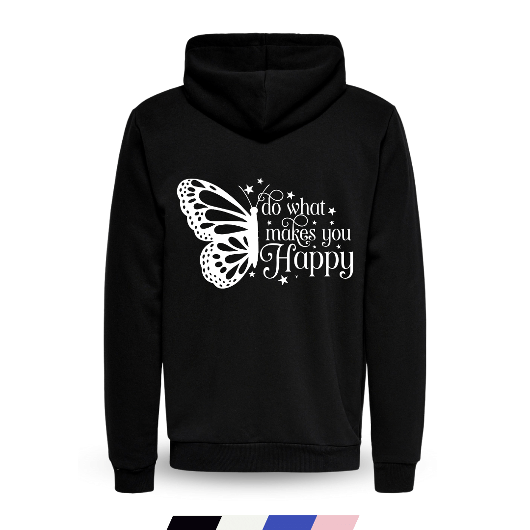 Butterfly Hoodie Jacket 1-pc Only (Kids 10-Years Black)