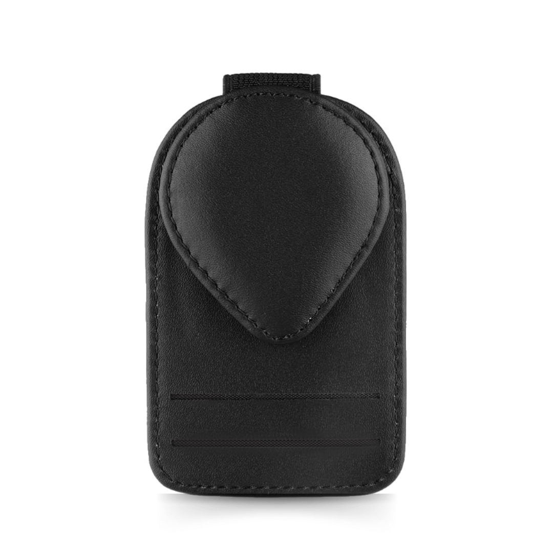 Sunglass Holder for Car with 2 Card Holder_ Black