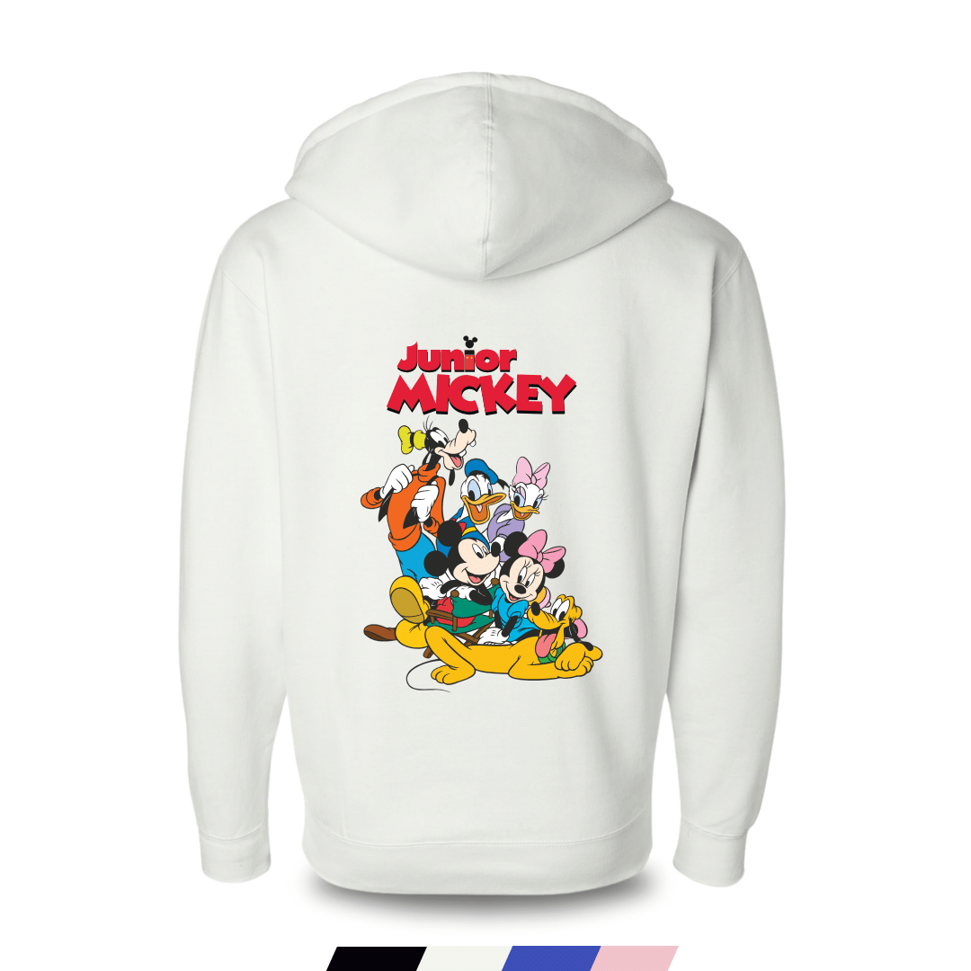 Mickey Hoodie Jacket. Colors White