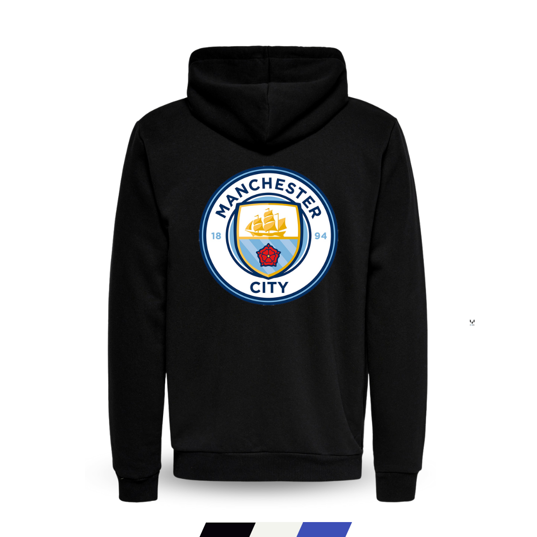 Manchester City Hoodie Jacket Colors Black