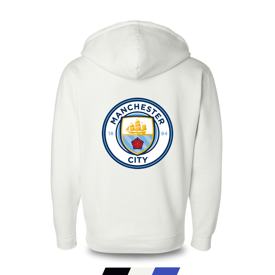 Manchester City Hoodie Jacket Colors White