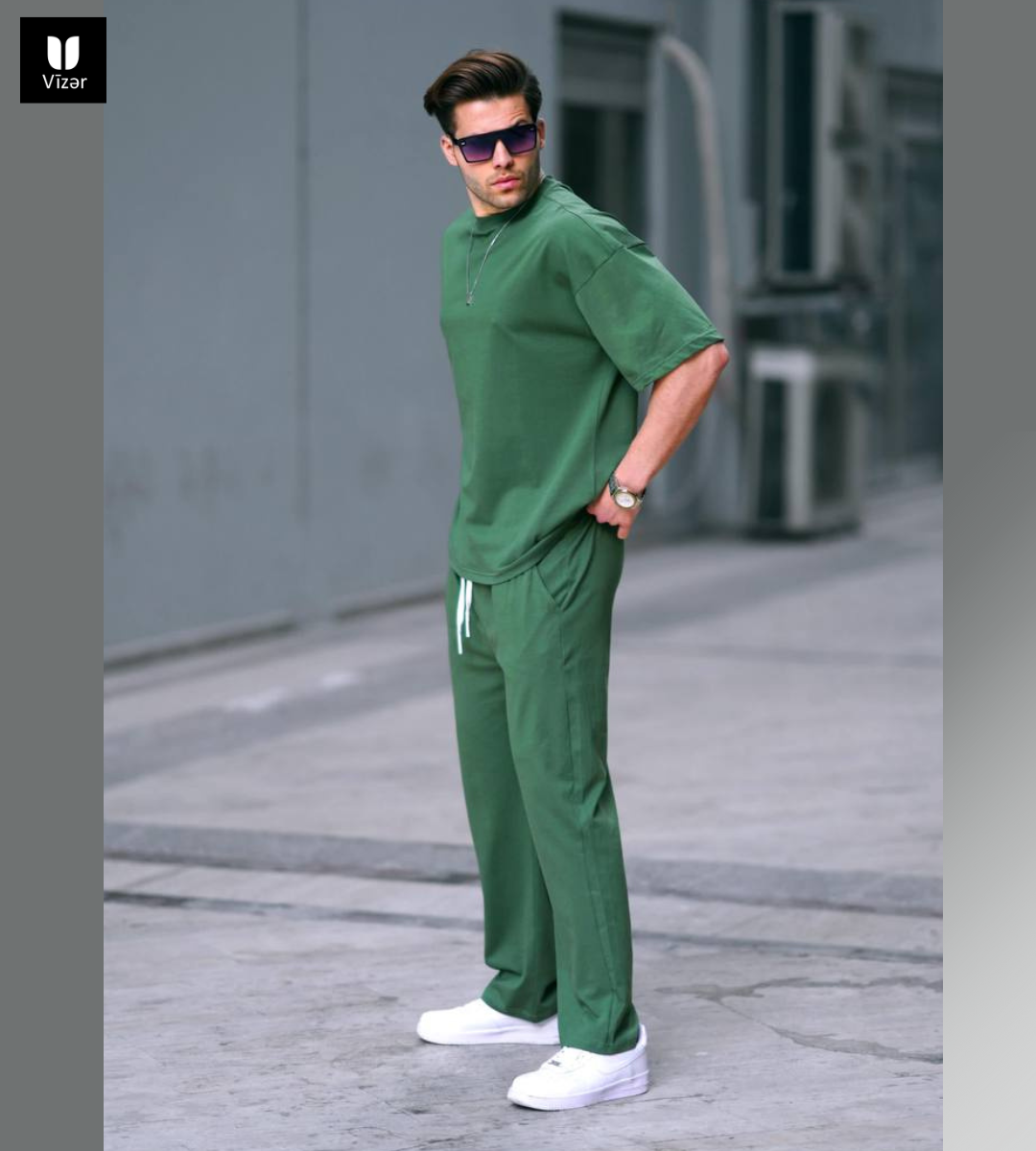 Oversize Short Sleeve Tracksuit