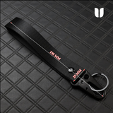 Mitsubishi BLACK KEYCHAIN WITH METAL KEY RING