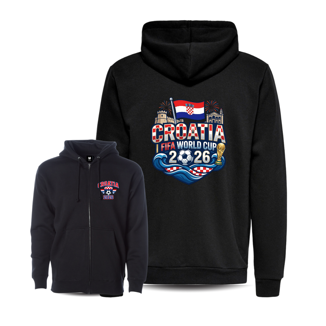CROATIA World Cup 2026 Hoodie - Unisex