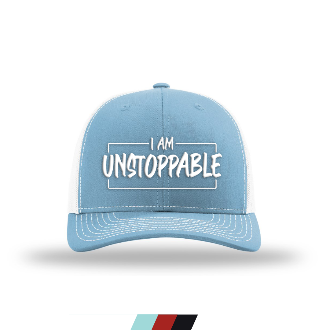 Unstoppable Hard Trucker Unisex Cap Black One Size