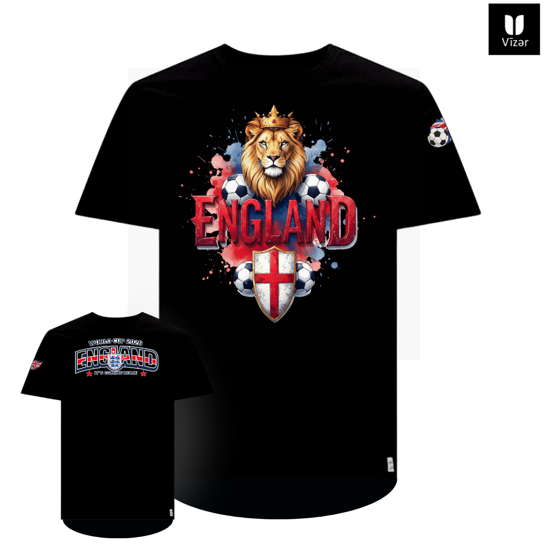 ENGLAND KING World Cup 2026 T-shirt - Unisex