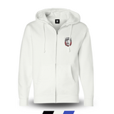 Abu Dhabi Logo Calligraphy Hoodie Jacket 1-pc Only (Kids 14-Years White)